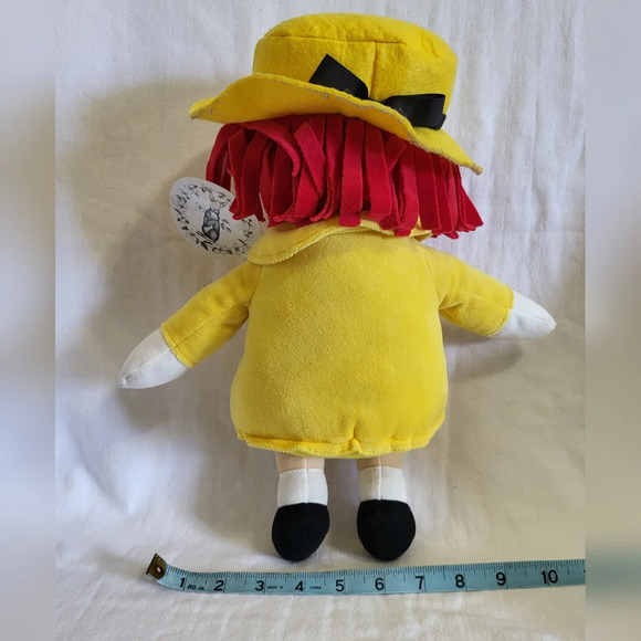 Madeline 13" Yellow Felt Coat & Hat Soft Plush Doll Embroidered Collectible 2016 - Picture 6 of 7